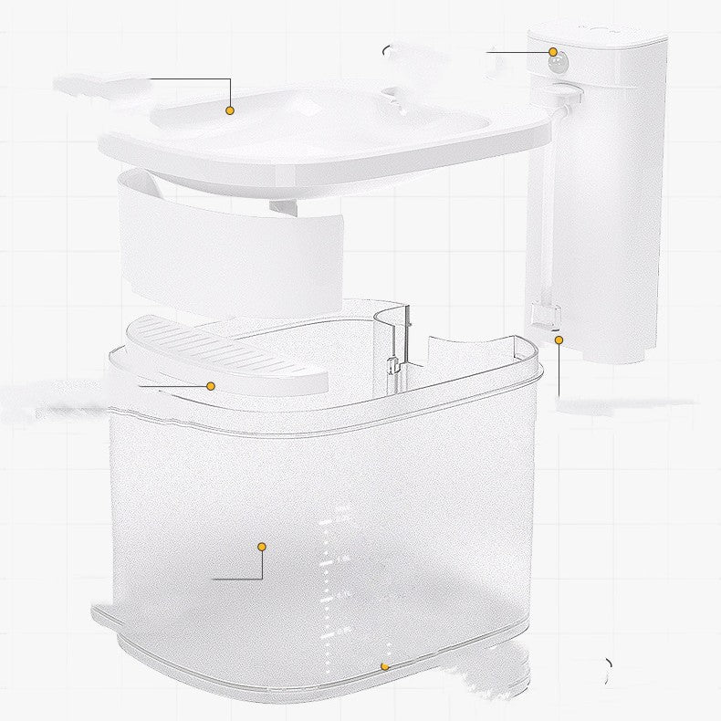 Bebedero PetFlow — Fuente de Agua Silenciosa para Gatos · 2 L