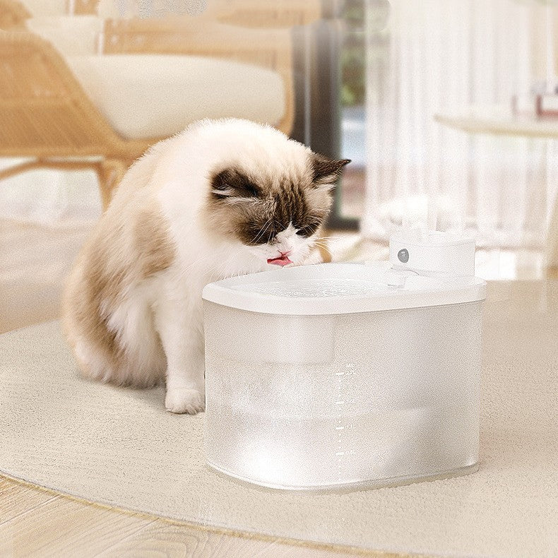 Bebedero PetFlow — Fuente de Agua Silenciosa para Gatos · 2 L