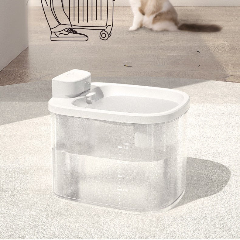 Bebedero PetFlow — Fuente de Agua Silenciosa para Gatos · 2 L