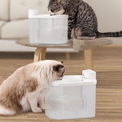 Bebedero PetFlow — Fuente de Agua Silenciosa para Gatos · 2 L