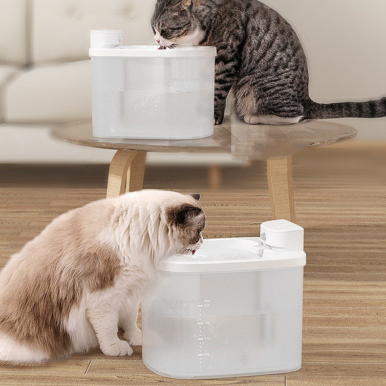 Bebedero PetFlow — Fuente de Agua Silenciosa para Gatos · 2 L
